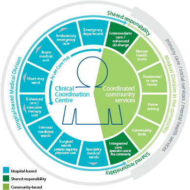 Circle Of Patient Centered Care - Patient Centered Care Chart (446x451)