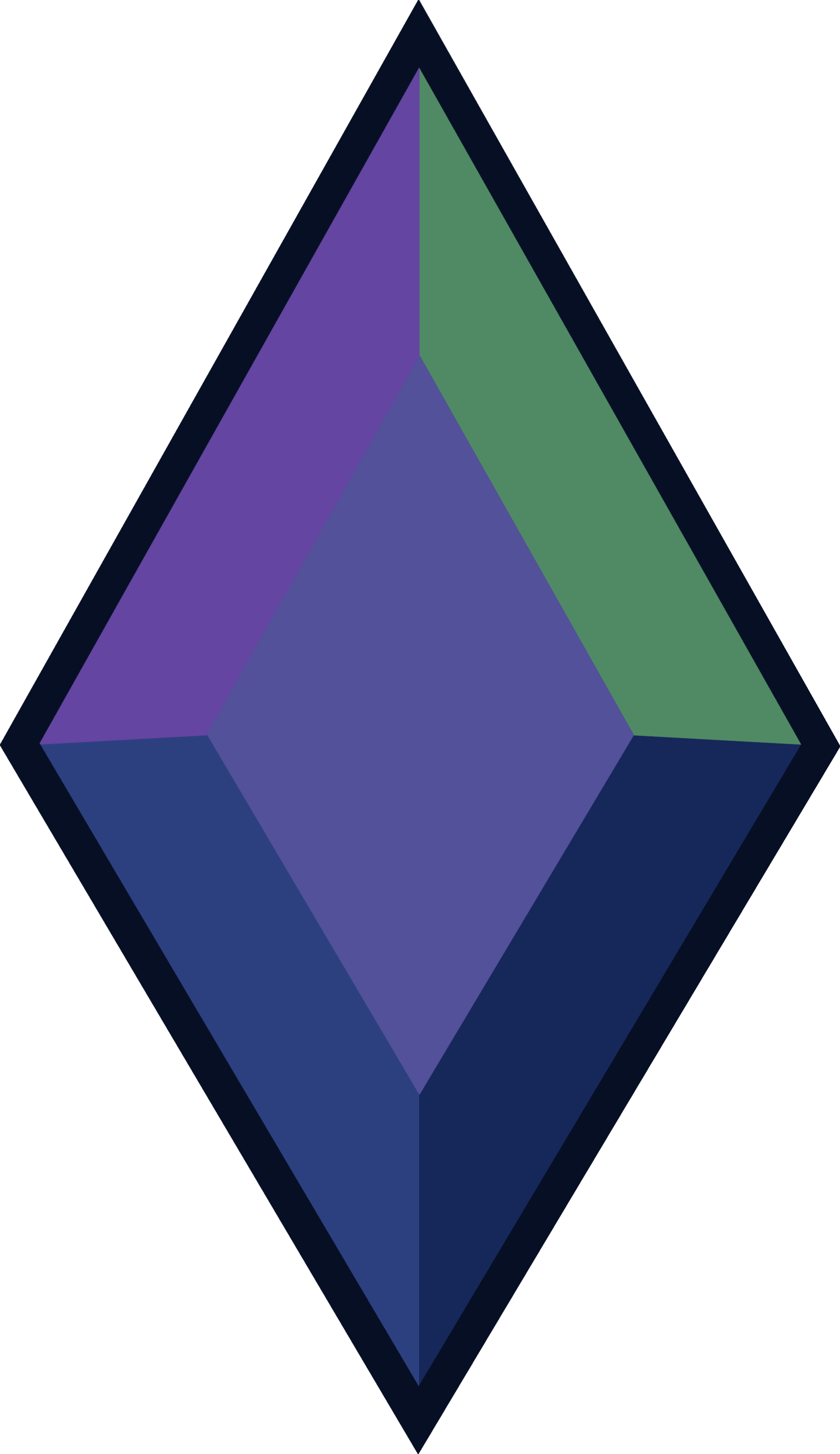 One Of Fluorite's Six Unknown Components' Gemstone - Facet (1870x3237)