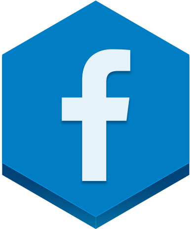 Facebook Hex Icon (512x512)
