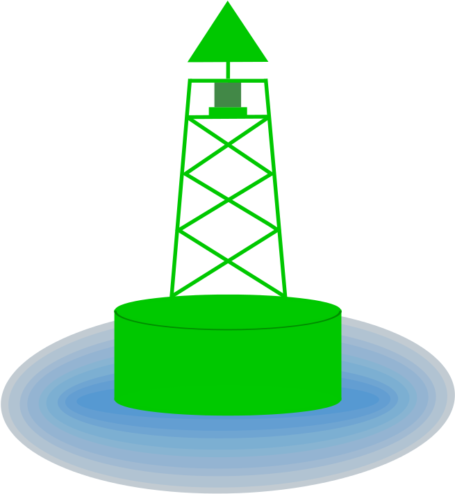 Lateral Mark Buoy Sea Mark International Association - Animated Buoy (1024x1024)