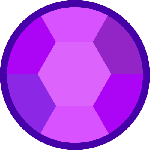 Amethyst's Main Facet Of Personality Is Her Emotional - Steven Universe Amethyst Gem (500x498)