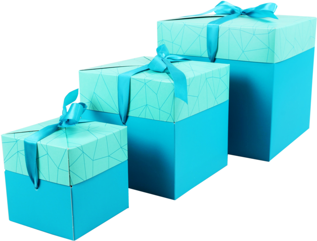 Lovly® Box, Facet, Pop-up, 20x20x20cm, Zeegroen - Lovly® Box, Facet, Pop-up, 20x20x20cm, Zeegroen (640x640)