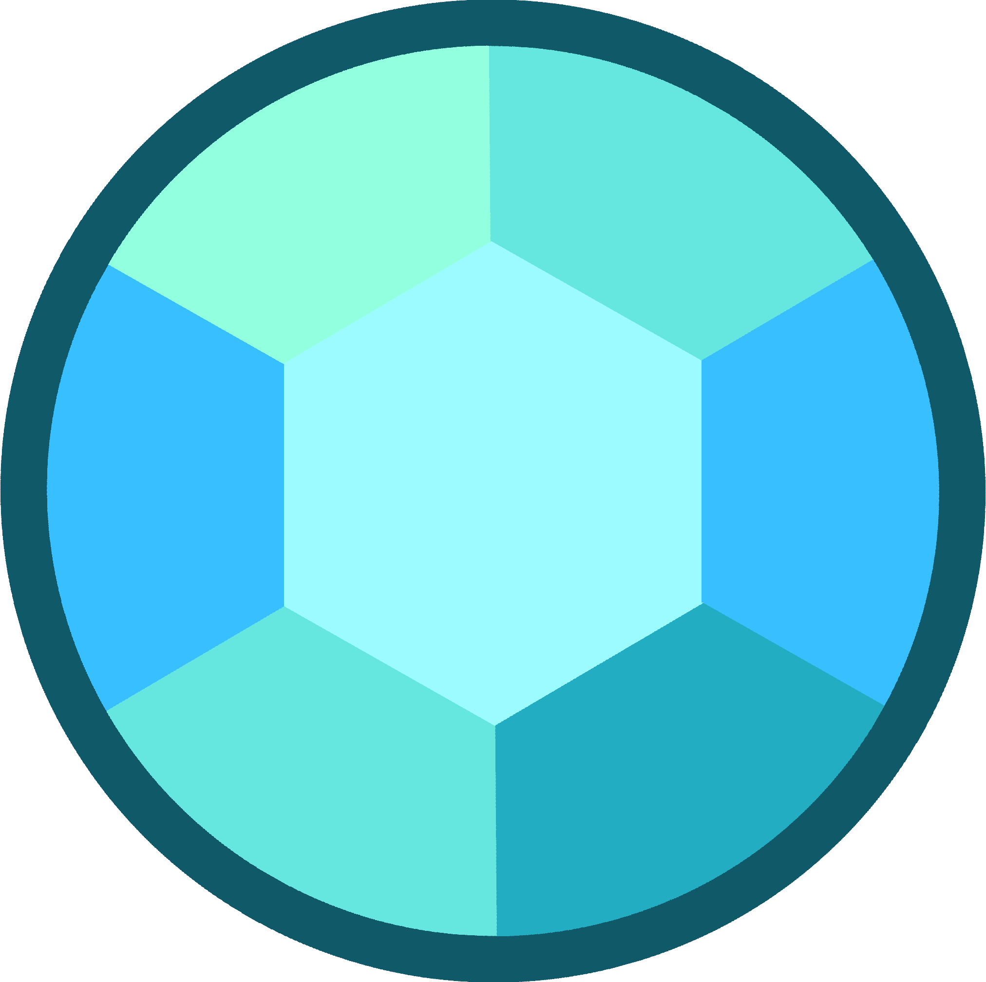 Teal Quartz's Gemstone Is Located On Her Right Thigh, - Circle (2024x2016)