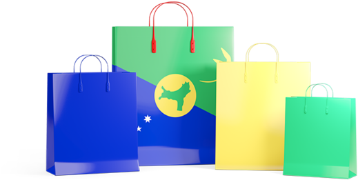 Illustration Of Flag Of Christmas Island - Paper Bag (640x480)