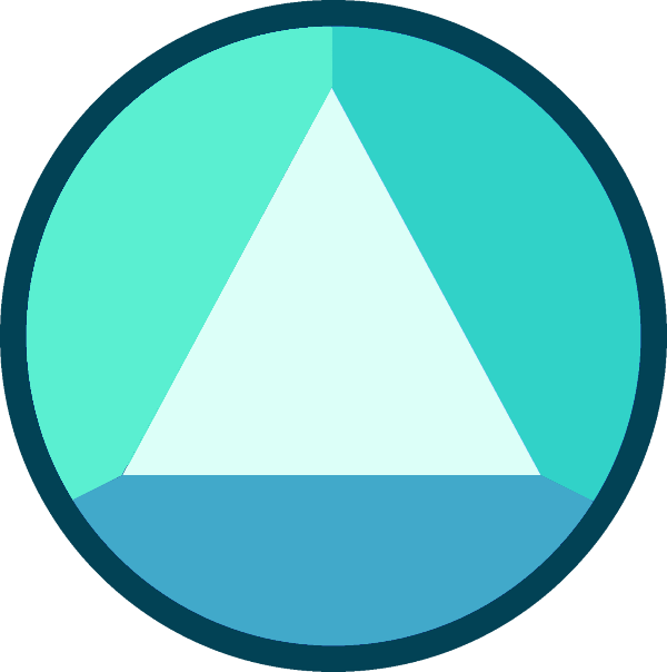 Sapphire's Gemstone Is Located On The Palm Of Her Right - Logo (600x604)