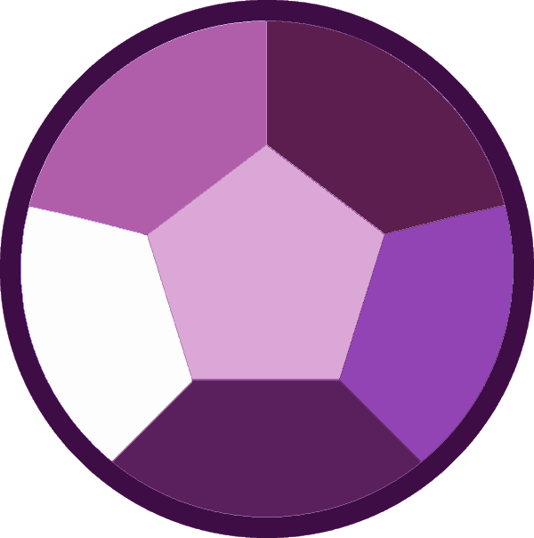 Steven's Gemstone Is Located On Their Navel - Circle (600x604)