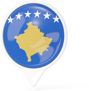 Illustration Of Flag Of Kosovo - Flag Of Kosovo (640x480)