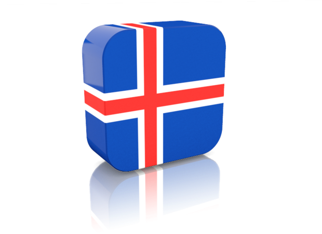 Illustration Of Flag Of Iceland - Flag Of Iceland (640x480)