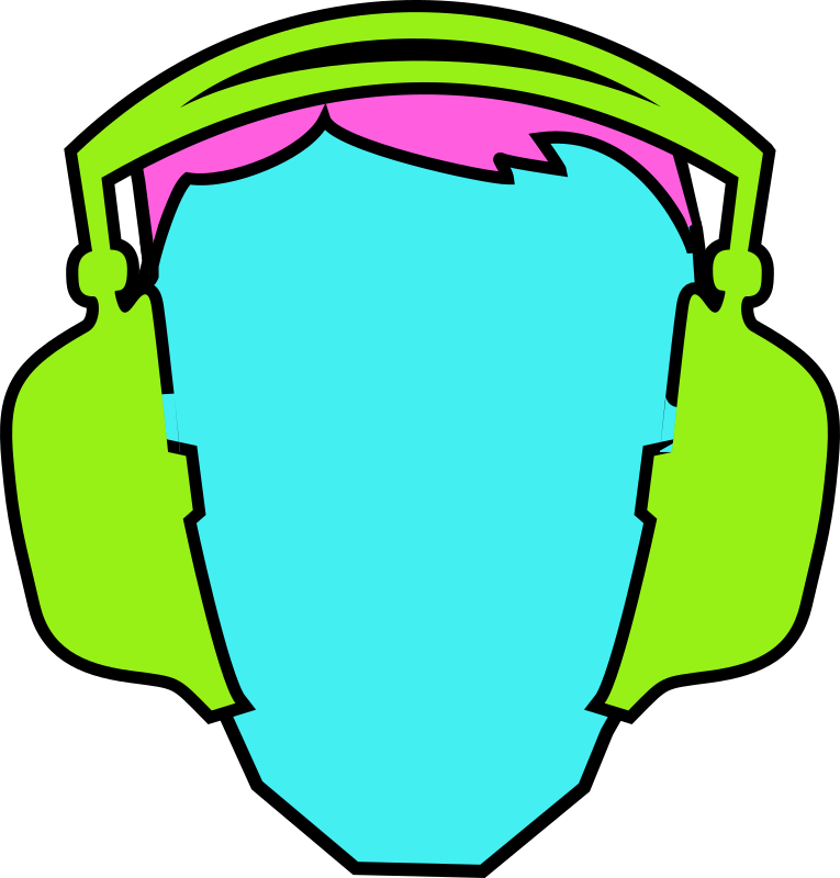 Clipart Funky Hearing Protection - Clip Art (765x800)