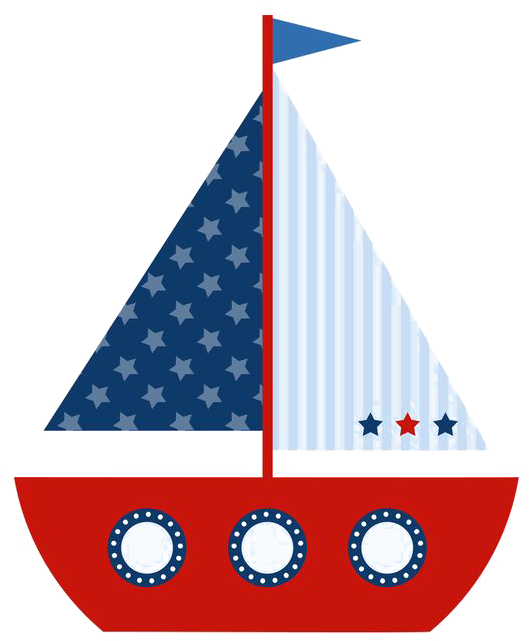 Wedding Invitation Baby Shower Ahoy Boy Clip Art - Baby Sailboat Clipart (564x676)