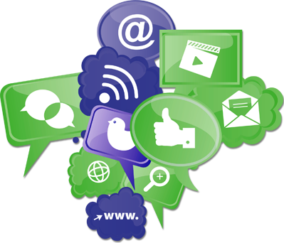 Media Icons - Social Media For Baby Boomers - How To Translate Your (399x342)