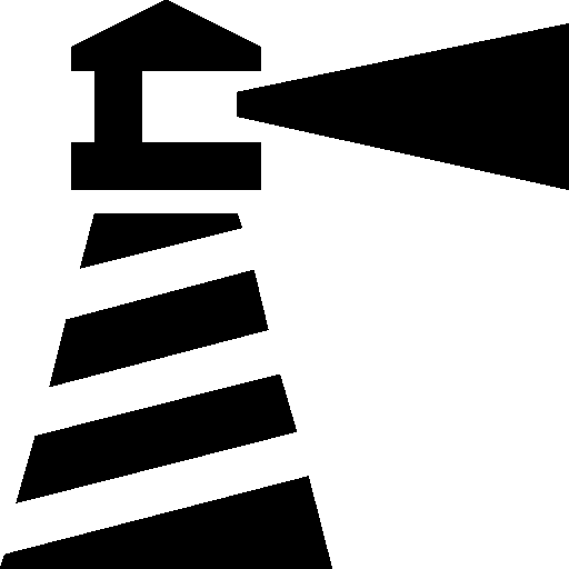 Pixel - Lighthouse Icon Png (512x512)