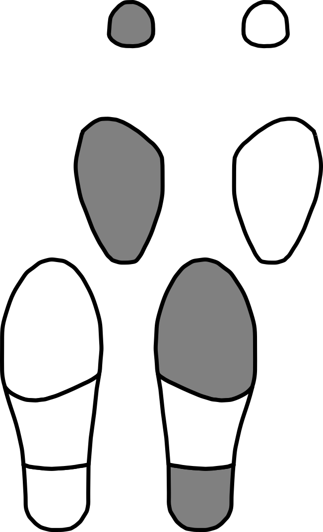 Balboa Foot Positions - Balboa Foot Positions (651x1072)