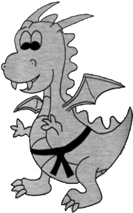 Weber's Martial Arts Tiny Dragons Program Logo - Cartoon (292x437)