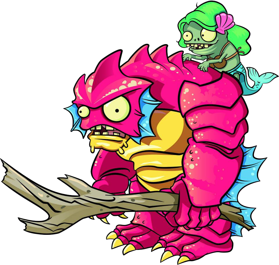 Plants Vs Zombies Clipart Egypt - Pvz 2 Big Wave Beach Gargantuar (960x913)