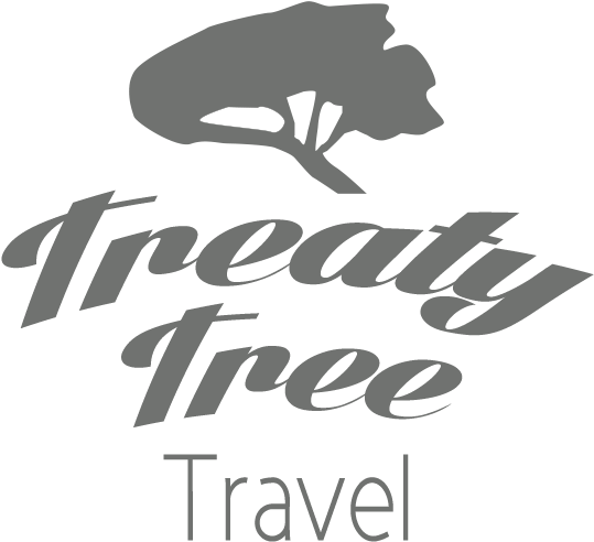 Treaty Tree Travel - Poster (593x616)