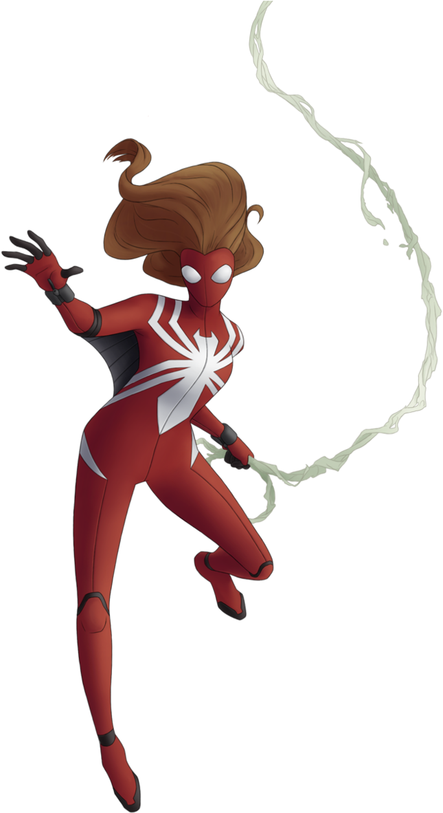 064 Spider Woman By Green Mamba - Spider-woman (666x1198)