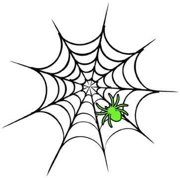 Description Backgrounds 1423864728 Wordwebs Intro - Popdecals Custom - Spider Net - Halloween Special - (504x360)