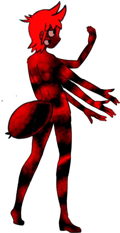 Incubus/demon Tord, Who Looks Like A Spider By Maydannadash - Cartoon (670x1191)