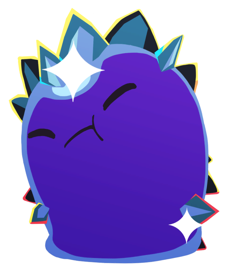 Crystal Slime Slime Rancher Crystals Slime Icing Glitter - Slime (1024x1024)