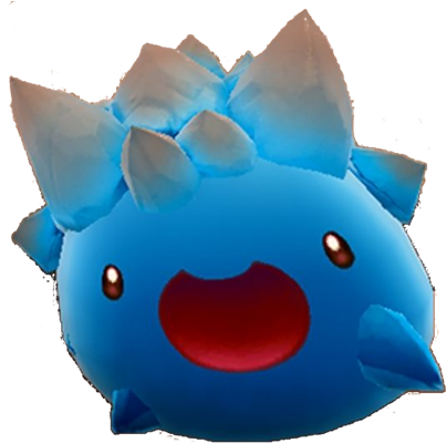 His Favorite Food Being The Heart Beet By Ducking Left - Slime Rancher Rock Slime (420x420)