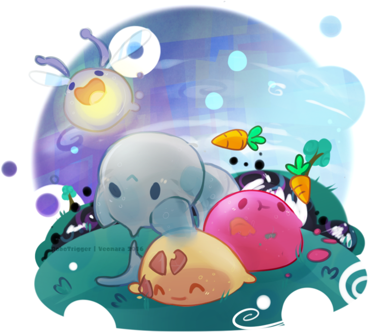 Slime Rancher By Veonara - Slime Rancher Slime Fan Art (800x799)