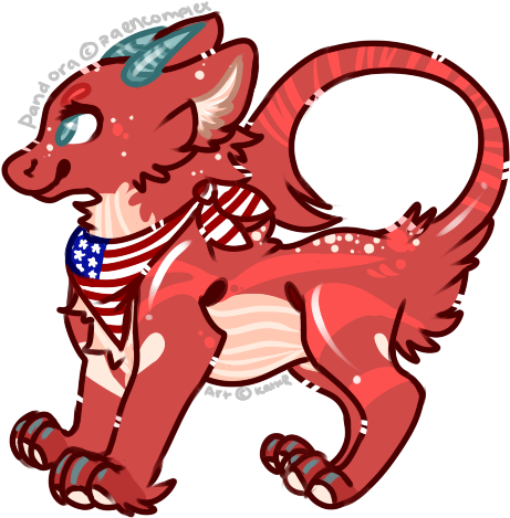 [fullbody Chibi Commission] Pandora's Box By Alarmed-dingoes - Cartoon (500x500)