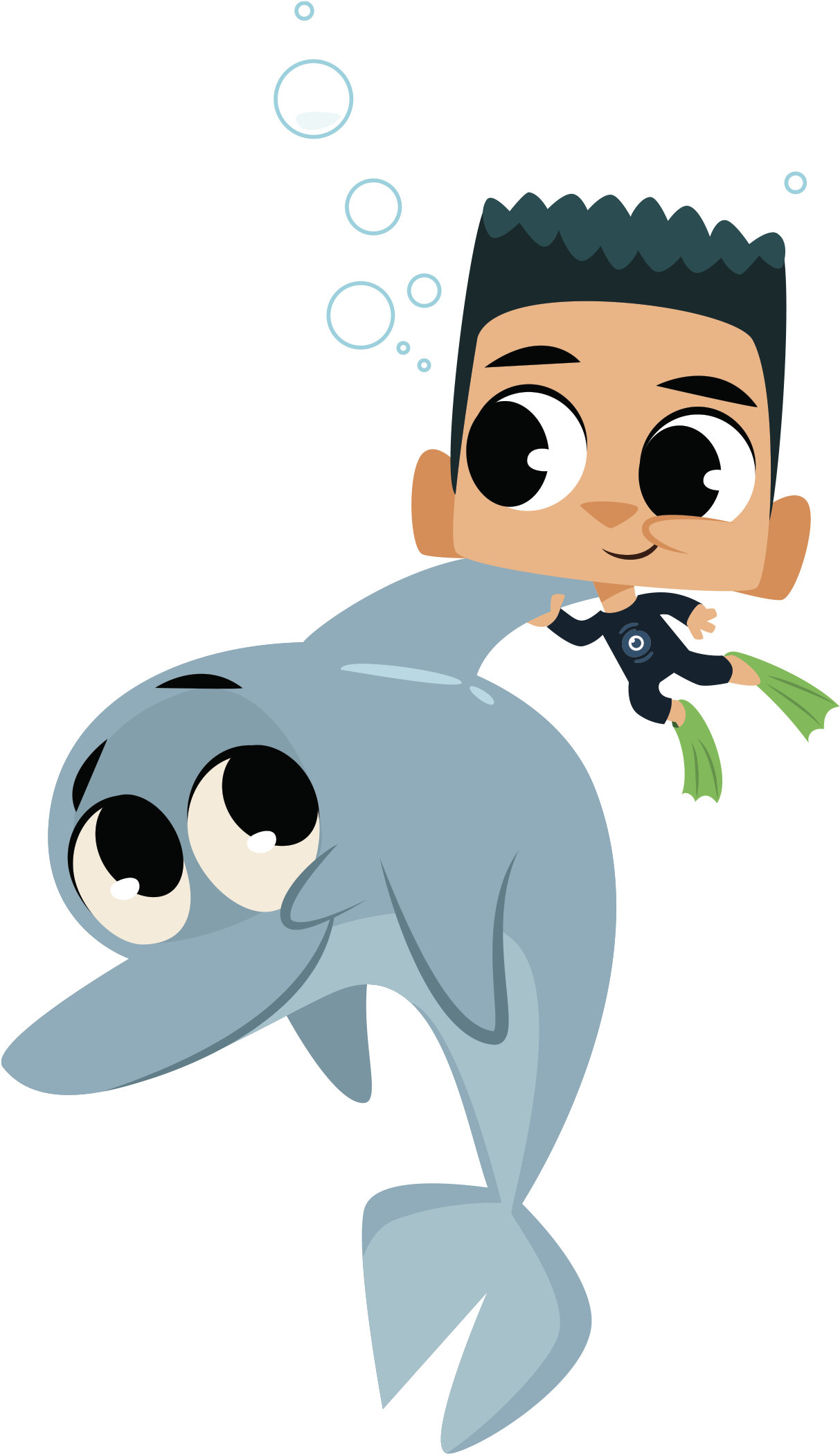 Avatar E Golfinho - Avatar: The Last Airbender (1564x2237)