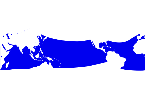 Distribuição Geográfica - World Map (500x364)