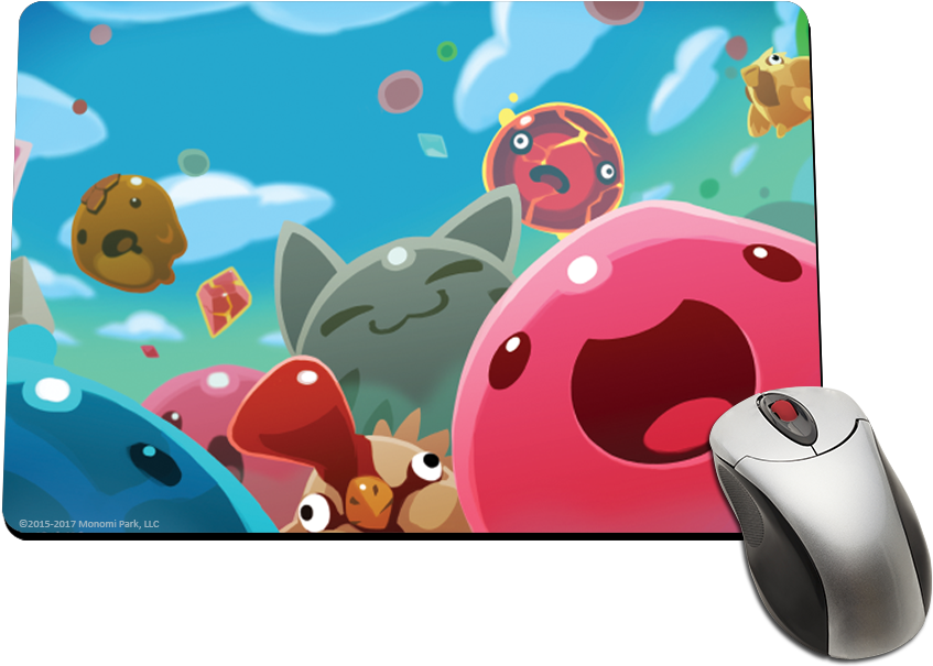 Slime - Slime Rancher Mousepad (1000x1000)