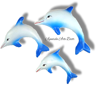 Cód-fa79 Trio Golfinhos 12 X 19 Cm - Common Bottlenose Dolphin (360x360)