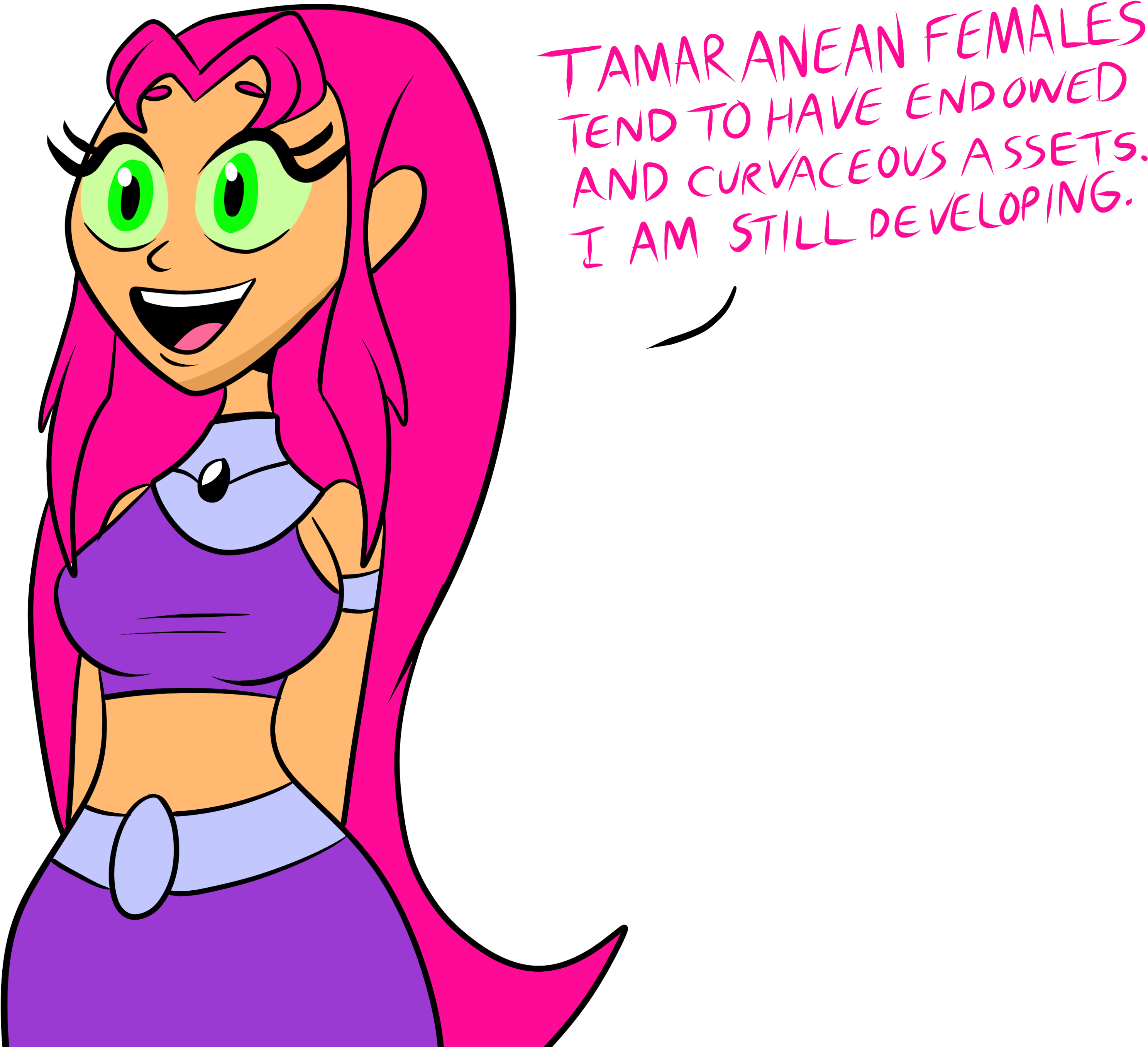 Starfire Traits By Sb99stuff Starfire Traits By Sb99stuff - Cartoon (3286x2927)