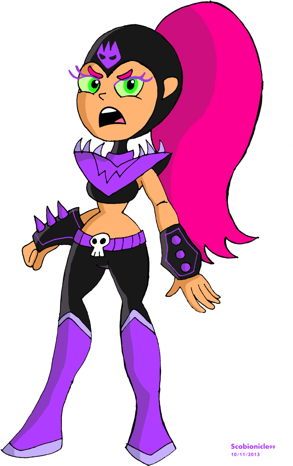 Starfire The Terrible By Sb99stuff Starfire The Terrible - Teen Titans Go Starfire The Terrible (1024x1554)
