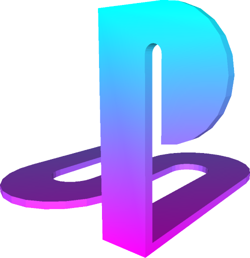 #seapunk - Playstation Logo Png (500x516)