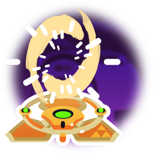 Gold Teleporter - Slime Rancher White Teleporter (512x512)