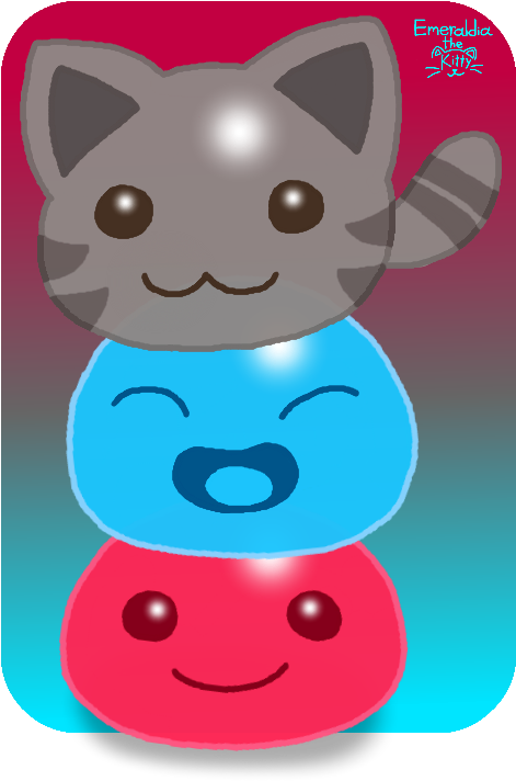 Slime Rancher By Seajelli On Deviantart - Kitty Slime (502x728)
