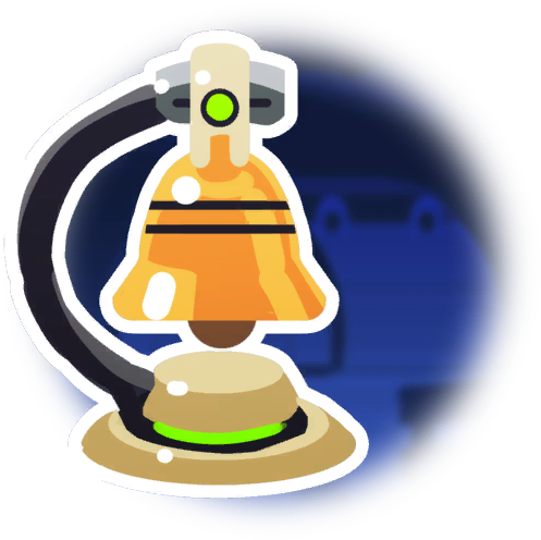 The Dulcet Tone Of This Curious Bell Will Calm The - Cartoon (512x512)