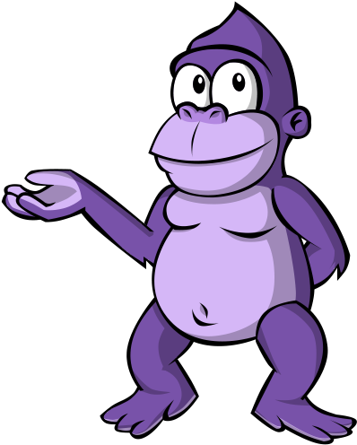 Bonzi By Ekarasz - Bonzi Buddy Clear Background (449x521)