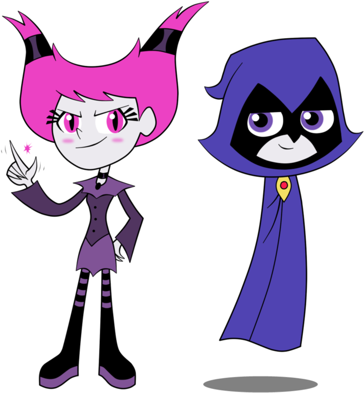 Ravin From Teen Titin Go - Teen Titans Go Jinx (894x894)