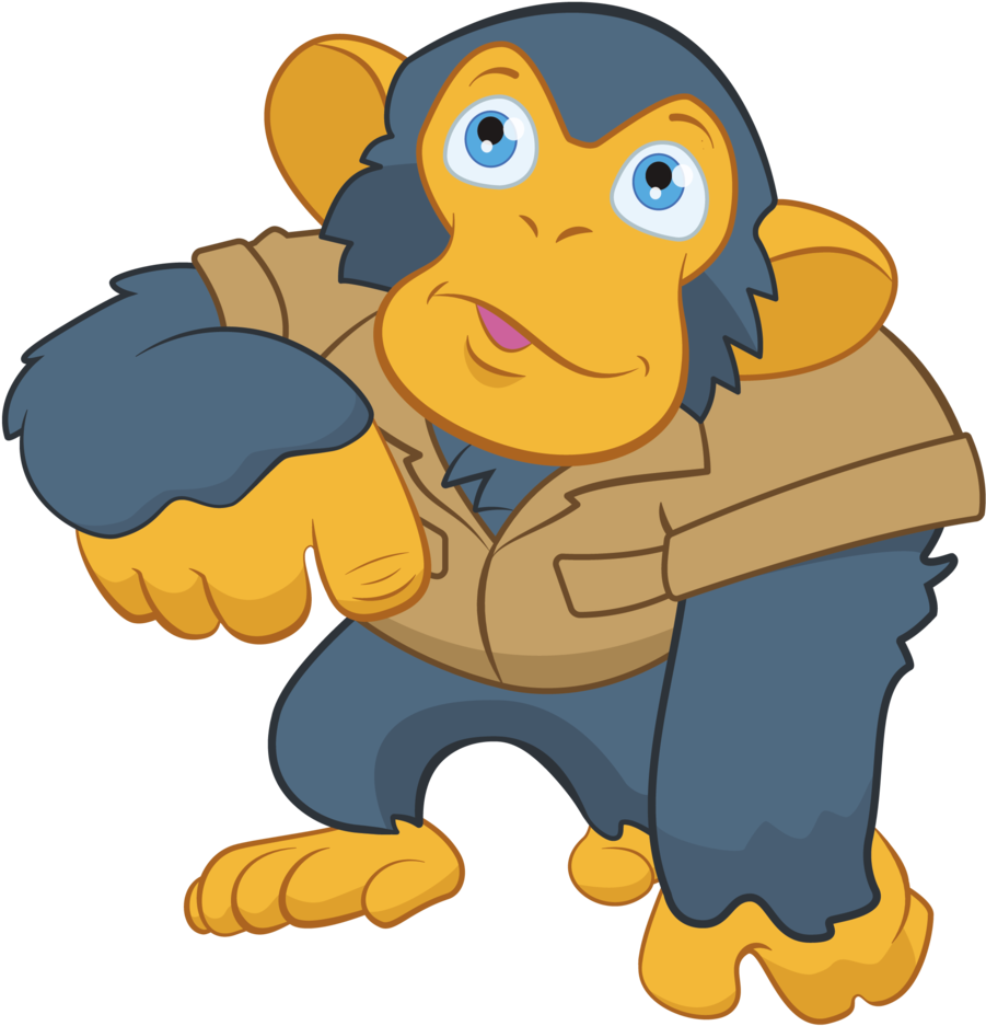 Juvi The Chimp - Juvi The Chimp (1000x1111)