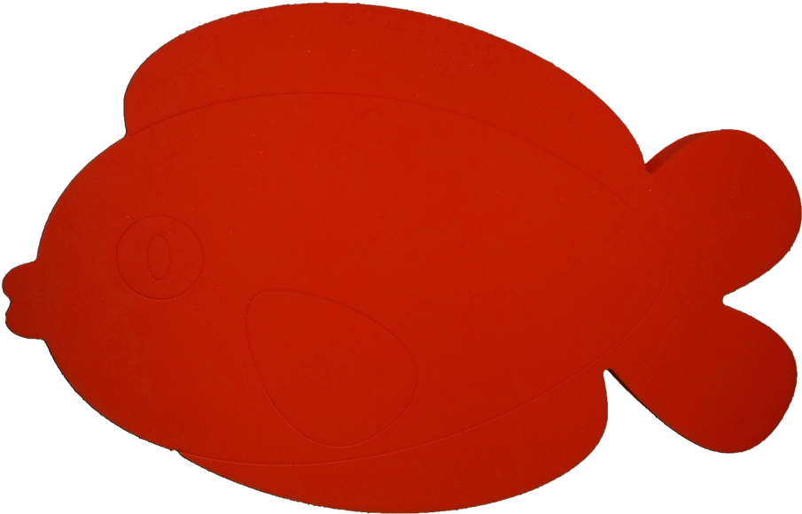 Frank The Fish™ Foam Pool Mat 48" X 31" X - Sole (1000x1000)