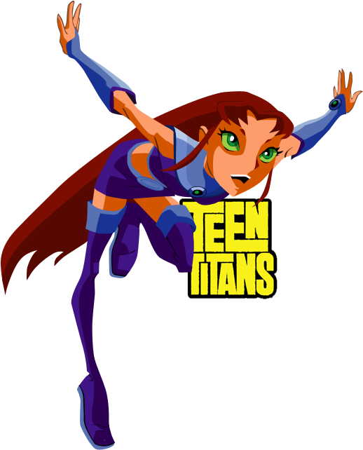 Teen Titans Starfire By True-r1kku - Teen Titans Go!: Titans Together (518x642)