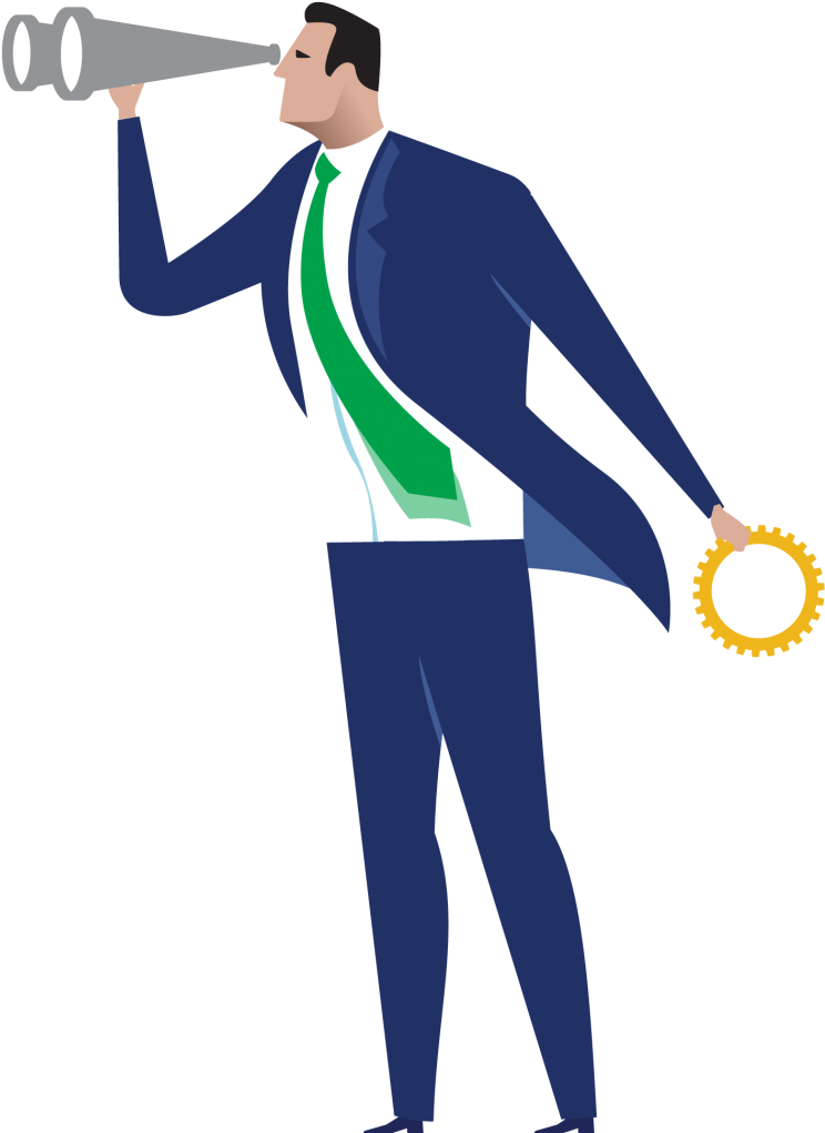 Become - Man With Binocular Png (759x1030)