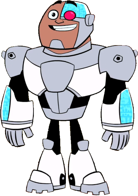 Cyborg Vector By Bionicle2014-d8rukkg - Teen Titans For Coloring (466x720)