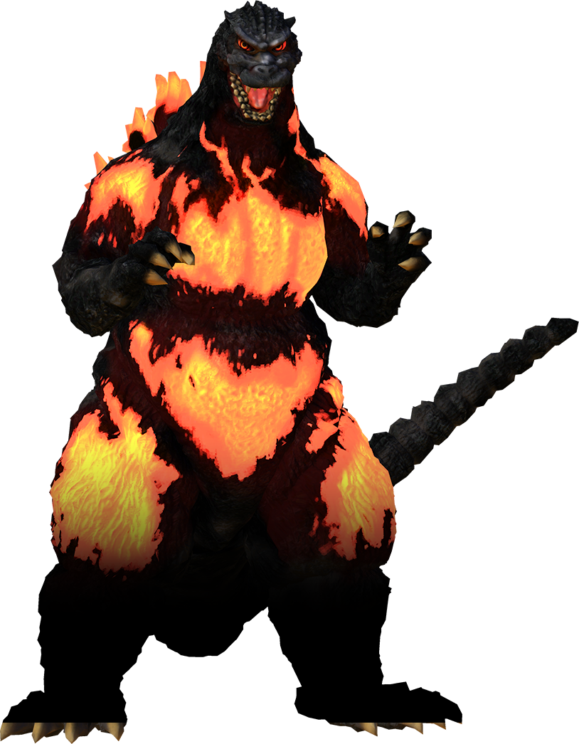 Burning Godzilla - Godzilla Ps4 Burning Godzilla (814x1046)