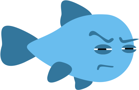 Skeptical Fish - Fish (538x358)