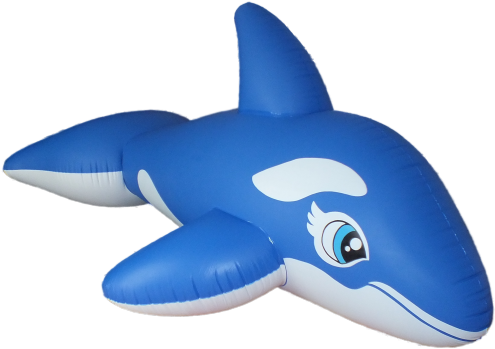 Orca Blue Matte By Seaworldbelieveshamu - Killer Whale (500x358)