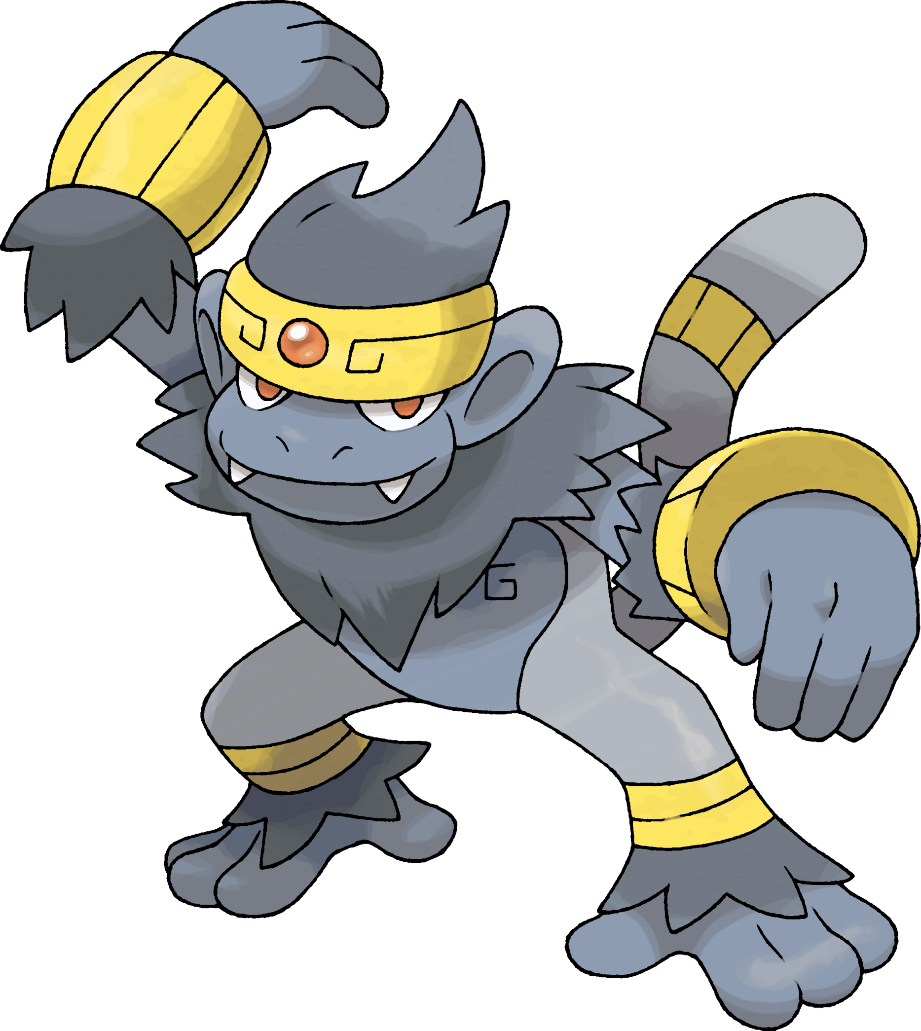 First Evolution - Monkezuma Pokemon (1867x2090)