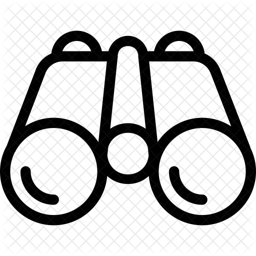 Binocular Icon - Binoculars (512x512)