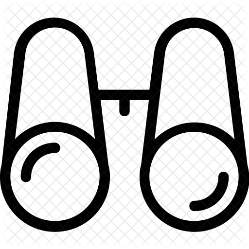 Binocular Icon - Binoculars (512x512)